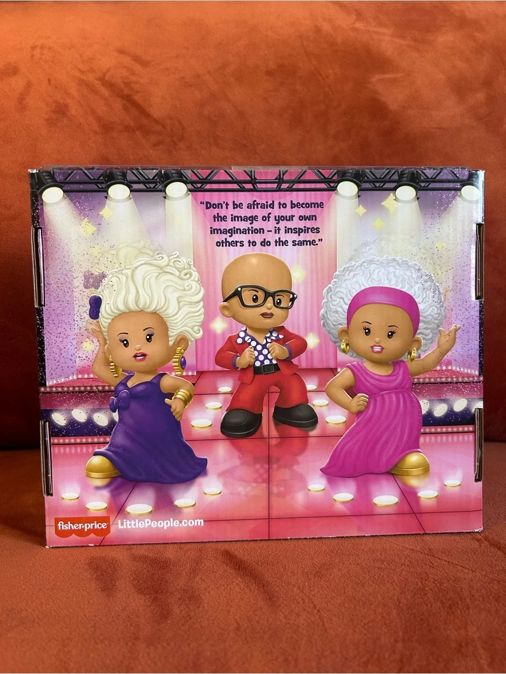 Fisher-Price Little People Collector RuPaul Special Edition 3-Figure Set- Sealed